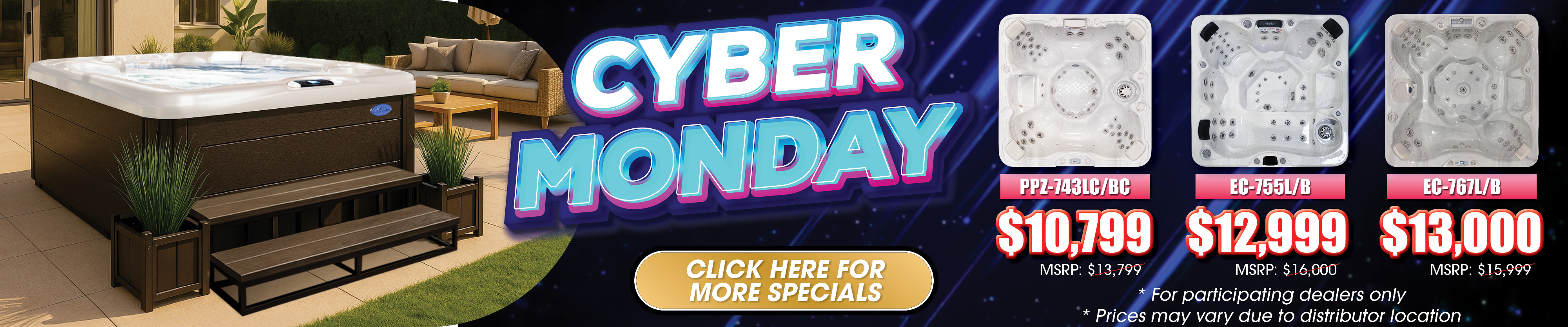 Calspas hot tub being used in a family setting - Temeculaca